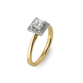 Princess Cut Diamond Engagement Ring - Dracakis Jewellers